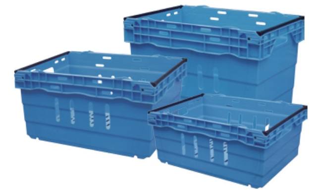 Iron Handle Plastic Crate - Model 5